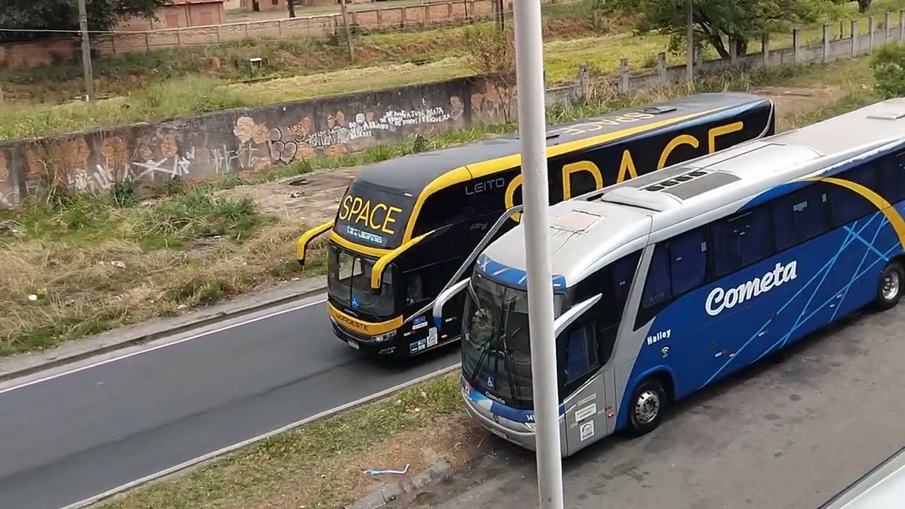 MOVIMENTAÇÃO DE ÔNIBUS NO TERMINAL RODOVIÁRIO DE CAMPINAS SP DIA 09/10/25 