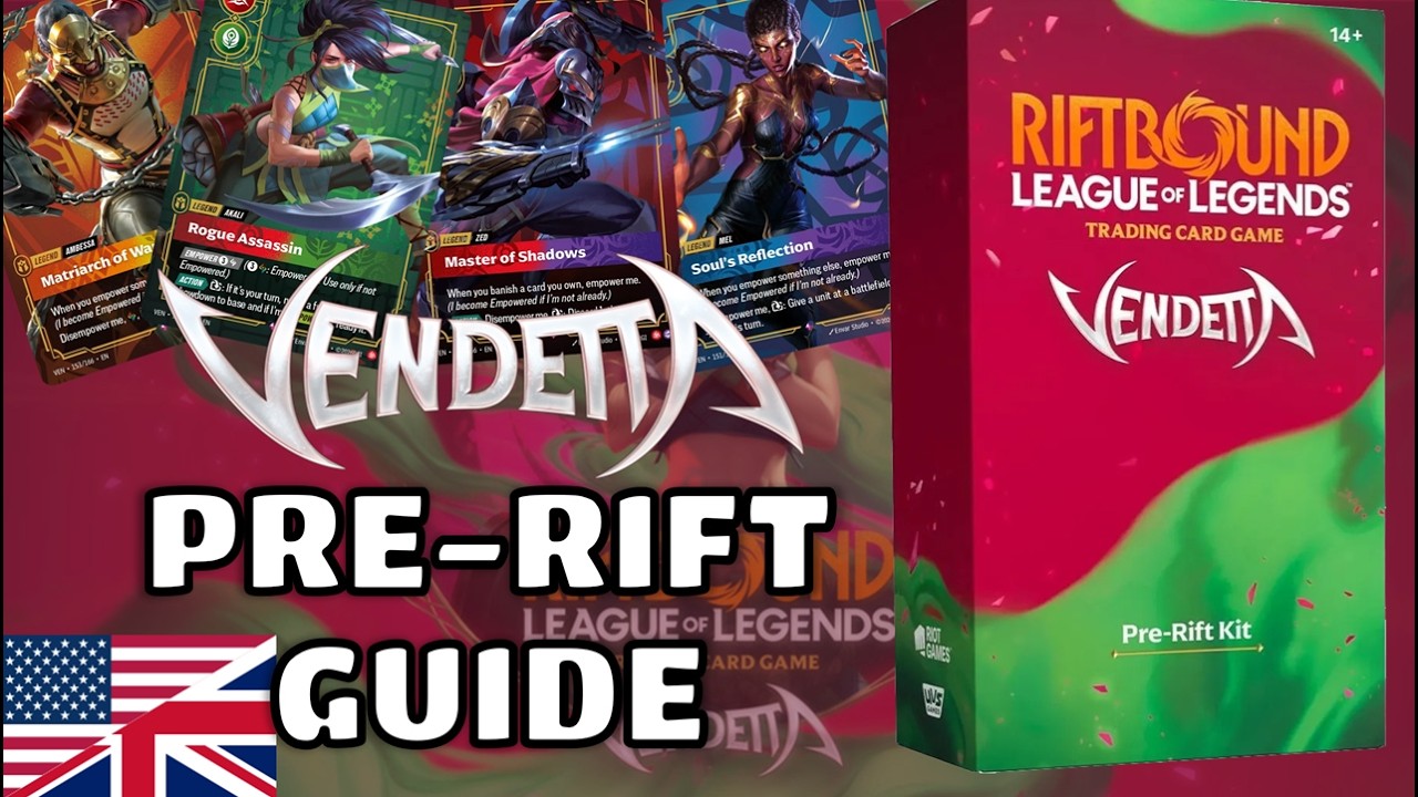 How to BUILD YOUR DECK for the Vendetta Pre-Rift + Examples, Tips & Tricks