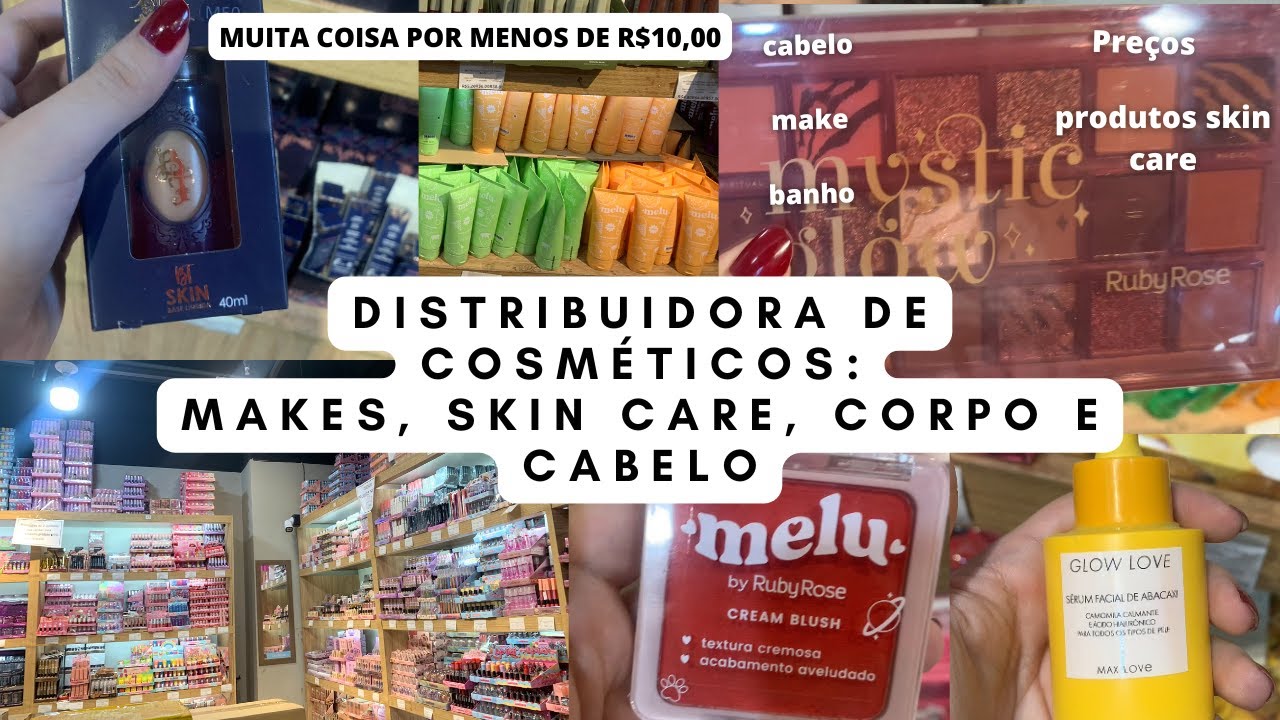 Melhor loja de make que já fui no Brás - ATACADO E VAREJO | MUITA coisa por menos de R$10,00 🛍️