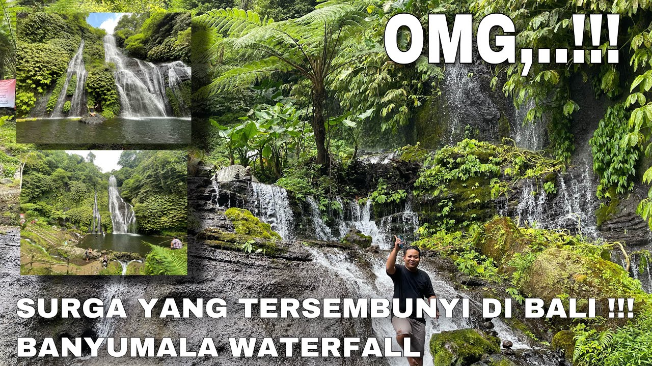 HIDEN PARADISE ‼️ SURGA TERSEMBUNYI DI BALI || BANYUMALA WATERFALL