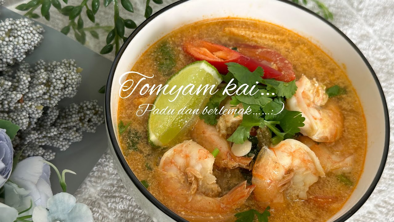 Tomyam campur yang berlemak  🍄🥥🍲padu ll mantap ₍⑅ᐢ..ᐢ₎