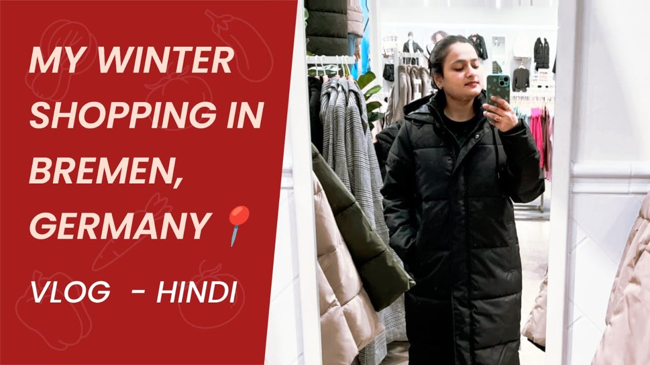 MY WINTER SHOPPING-BREMEN,GERMANY | STUDENT LIFE IN GERMANY| KAHAN AUR KYA LIA ?🤷‍♀️ #winterspecial