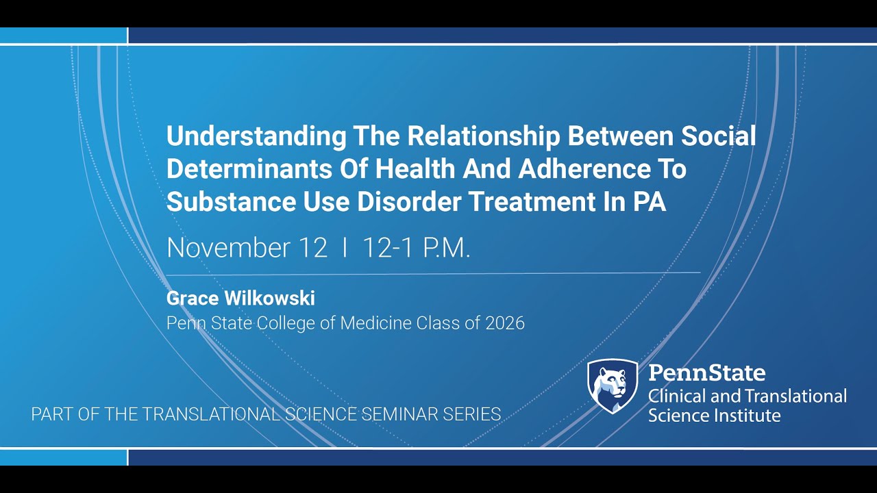 Understanding The Relationship Between SDOH And Adherence To Substance Use Disorder Treatment In PA
