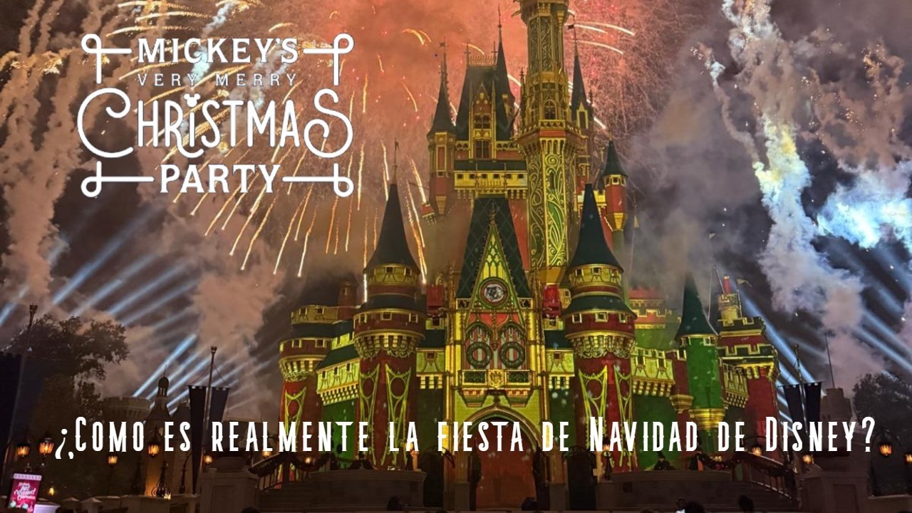 ¿Como es ir a la fiesta de Navidad de Disney?