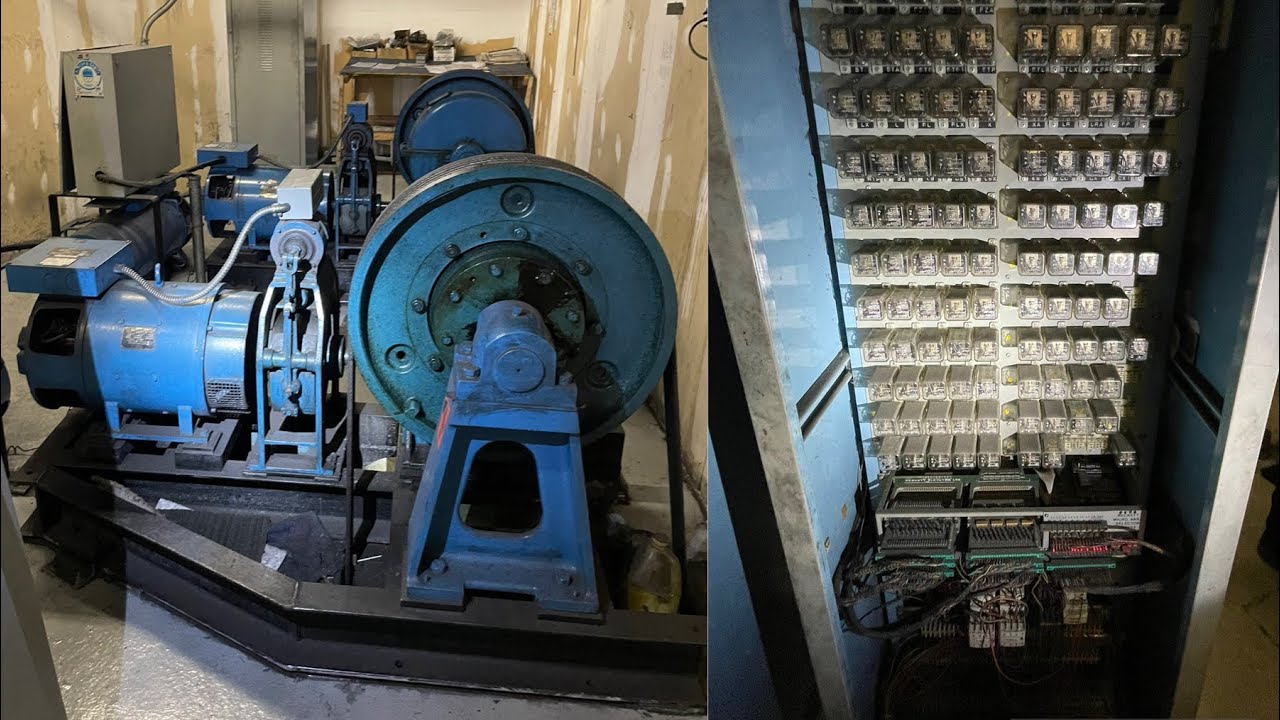 1990s Beckett Elevator Machine Room Tour