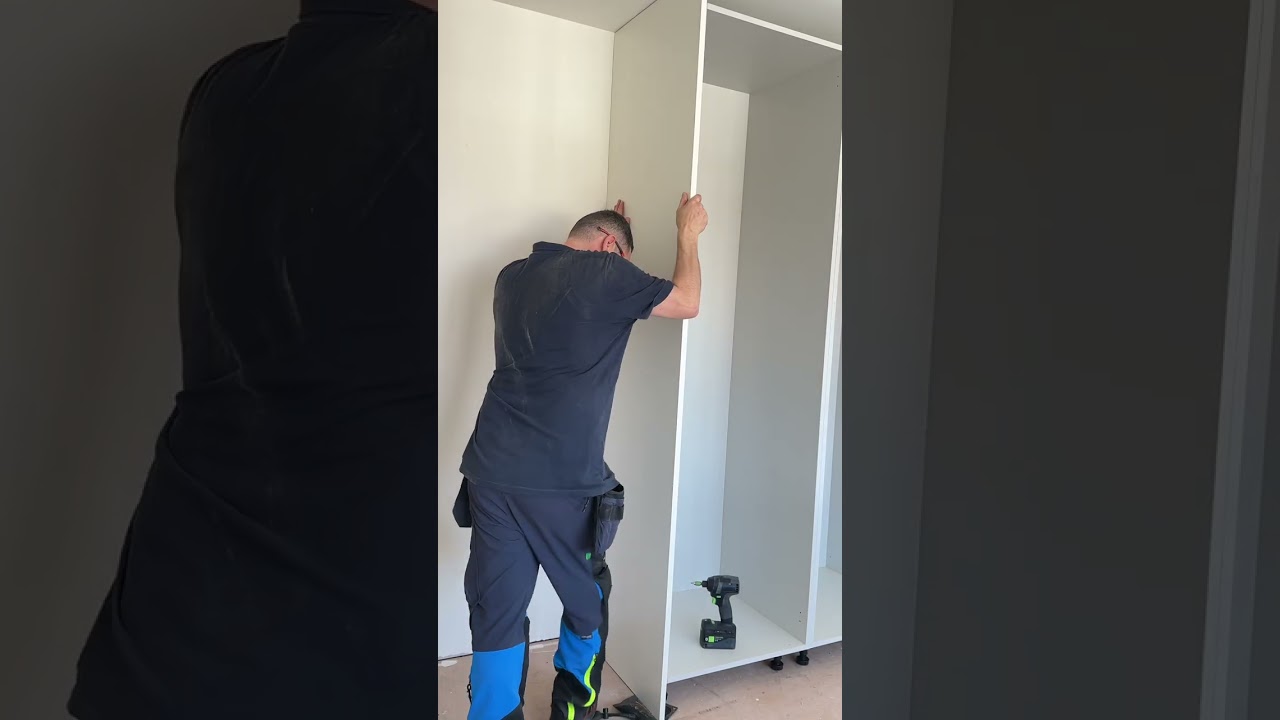 Desk & Wardrobe Combo Installation | Space-Saving Furniture  using CAV Joinery Tools