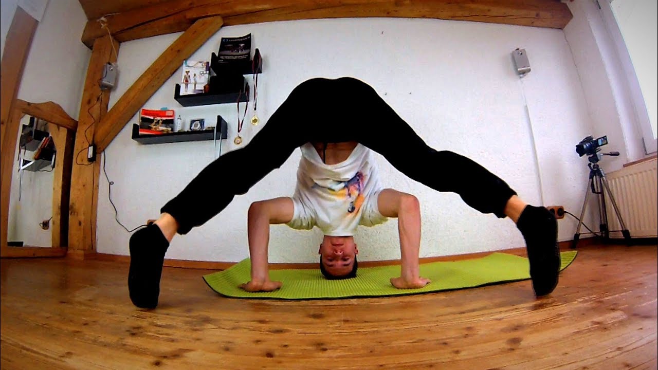 Kopfstand lernen - Tutorial #Homegym