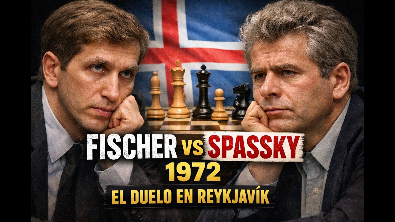 ♟FISCHER Y SPASSKY ROZAN LA PERFECCIÓN EN UNA PARTIDA SIN ERRORES NI IMPRECISIONES