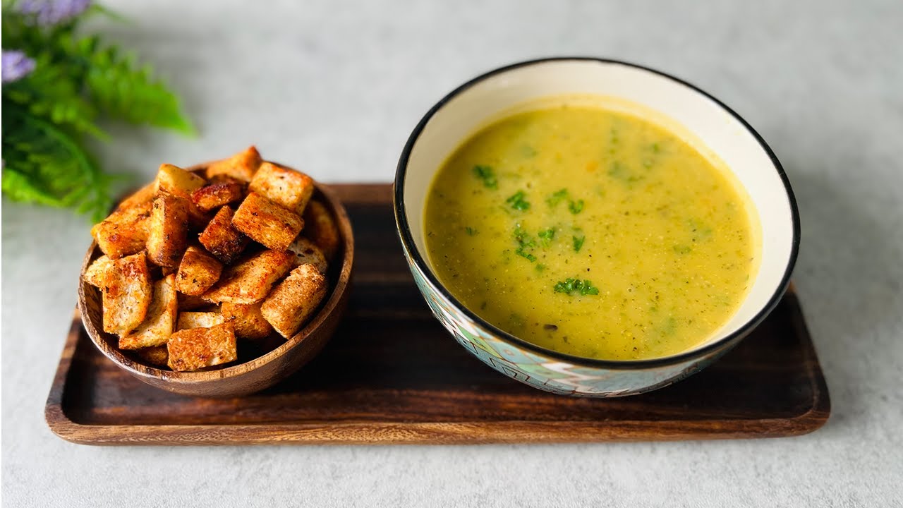 شوربة الكوسا (القرع الاخضر) | Zucchini Soup