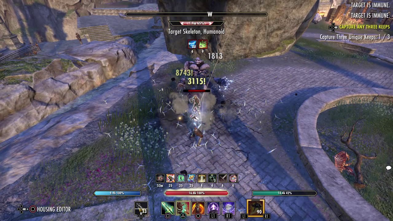 Stam Sorc 39k 2h PvE Solo Parse Practice