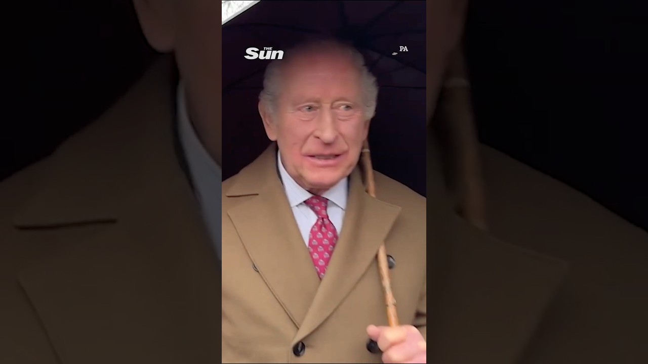 Moment King Charles HECKLED over Andrew's Epstein drama #epsteinfiles #royal #king