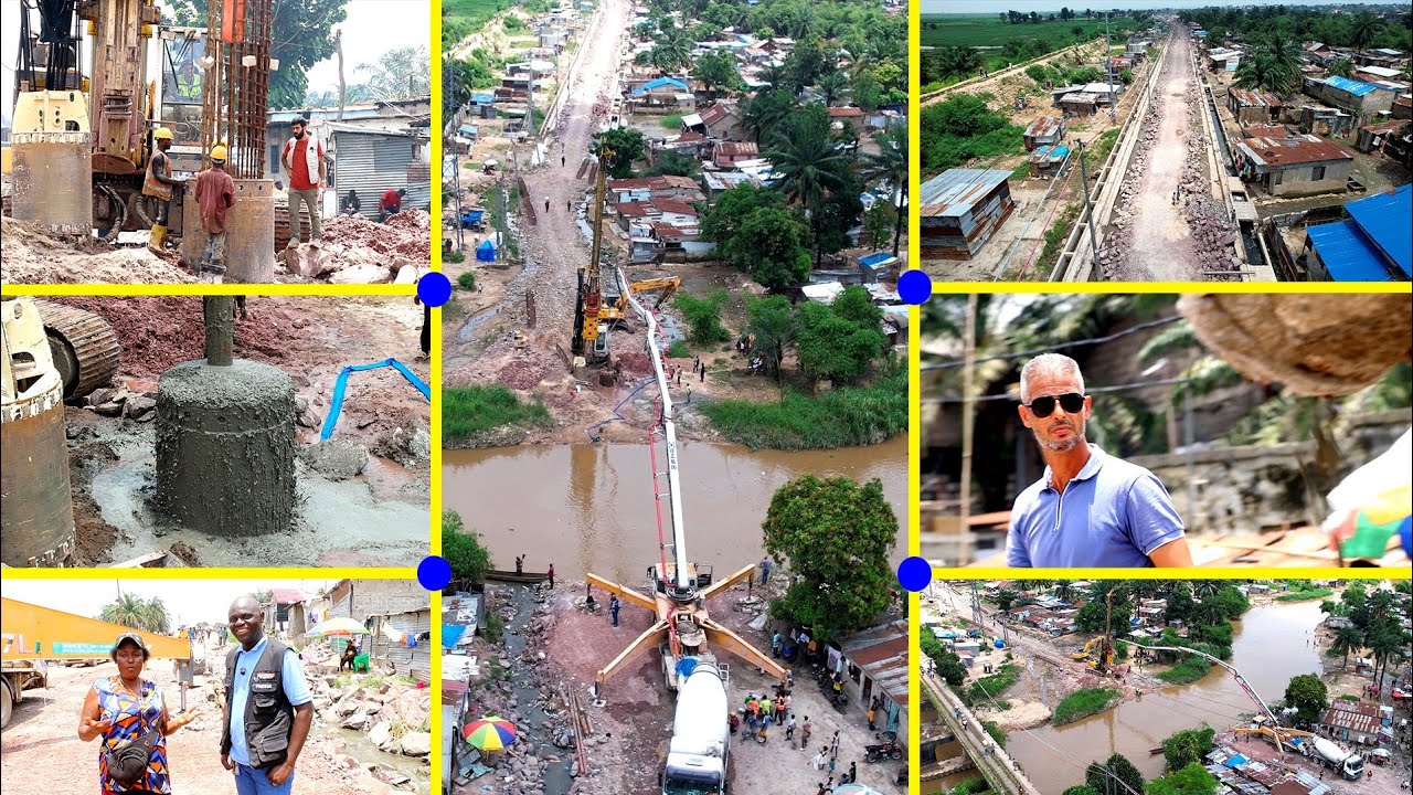 Le plus ambitieux : « Safrimex marque l'histoire , la construction du plus long pont de Kinshasa »