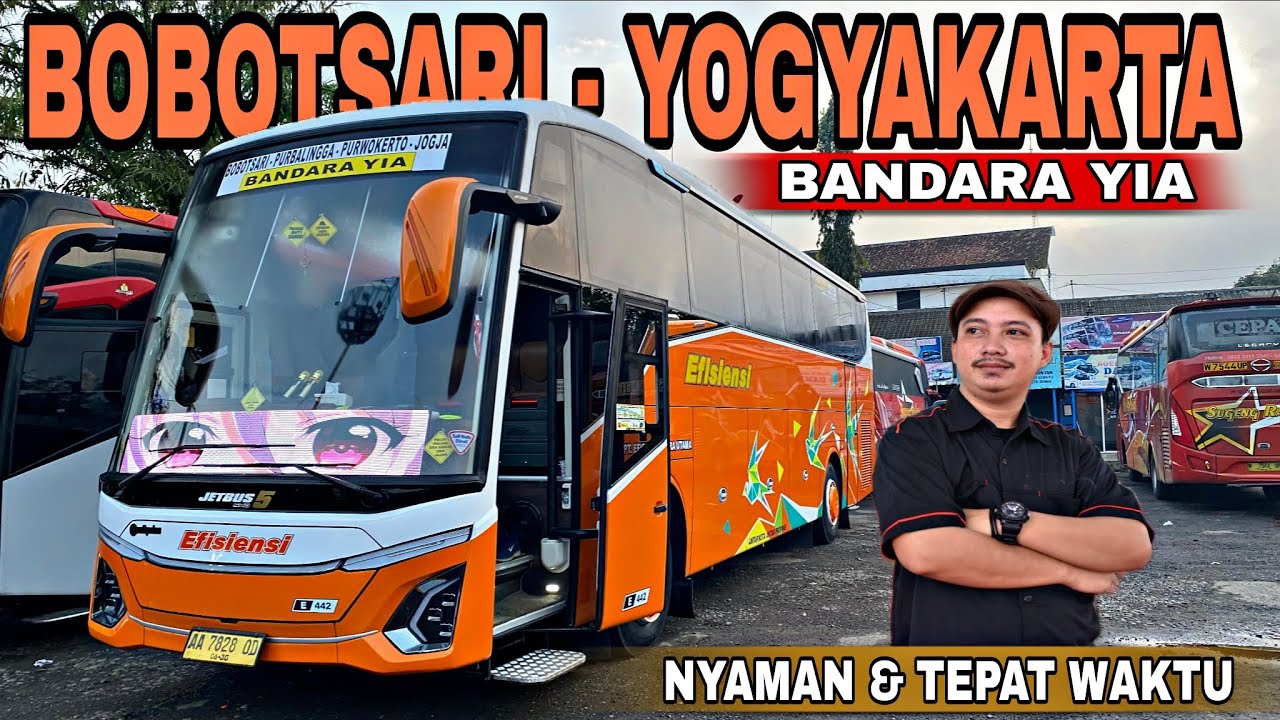 BUS SEBAGUS INI TIKETNYA MURAH BANGET ‼️Trip Efisiensi Bobotsari - Yogyakarta Jaminan Nyaman 