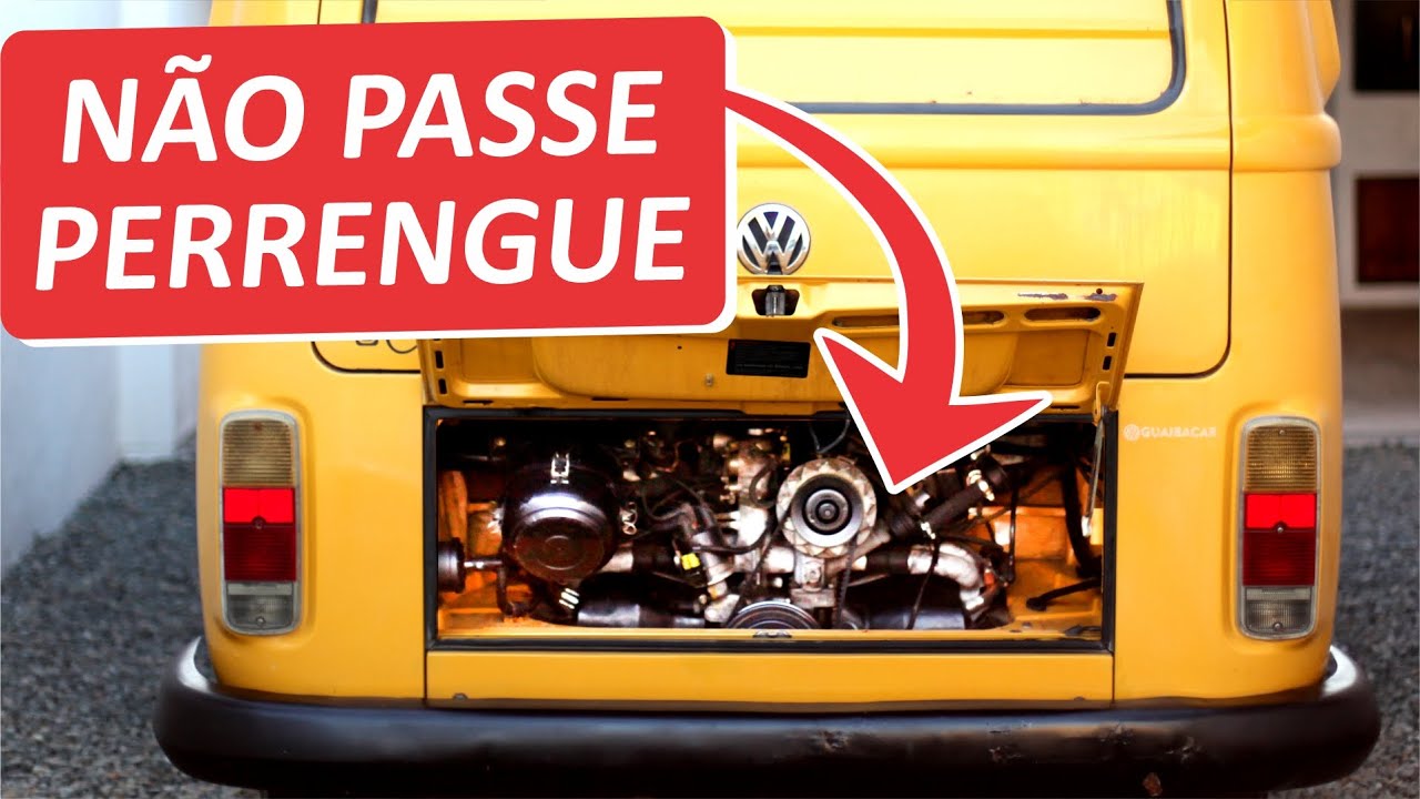 AS APARÊNCIAS ENGANAM MOTOR DA KOMBI ESTA CONDENADO - Reforma da Kombi em casa