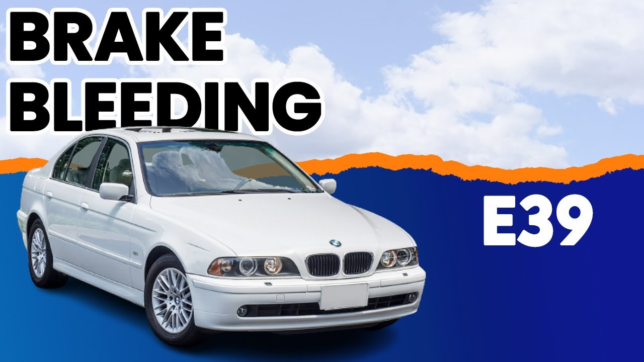 Прокачка тормозов BMW E39 5 серии | 1997–2003 525i, 528i, 530i и 540i