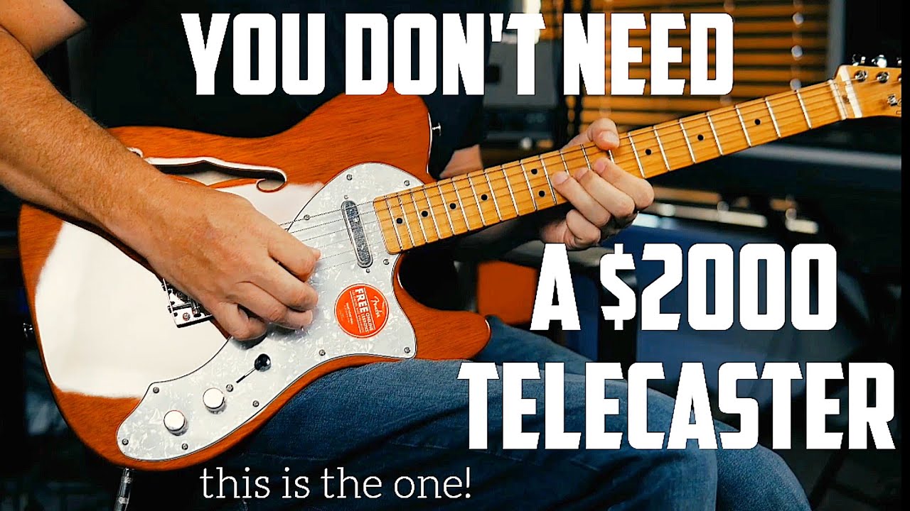 The Best $400 Telecaster Ever?! - Classic Vibe 60s Thinline 