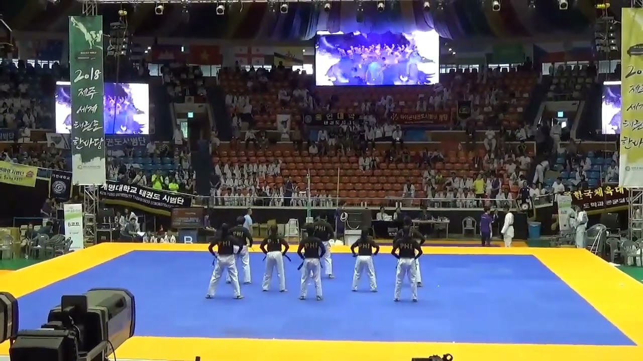 2018 JEJU WORLD TAEKWONDO HANMADANG / Jeju island, South Korea / TEAM PHILIPPINES