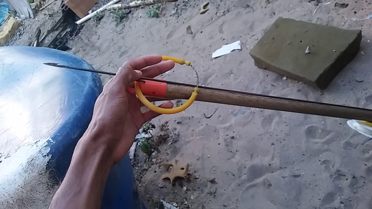 Barbela do arpão de cabo de vassoura ✌