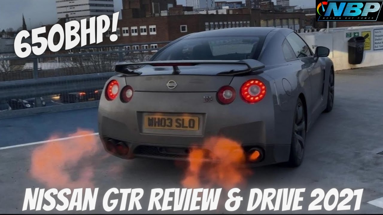 Nissan GTR R35 Sound (Stage 4.25) - 2021 Review & Drive (BIG FLAMES!)