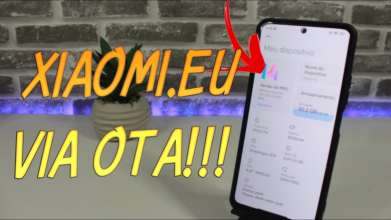 ATUALIZANDO A XIAOMI EU VIA OTA