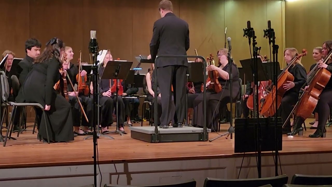 World Premier of Jared Taylor's Winning Orchestra Composition 