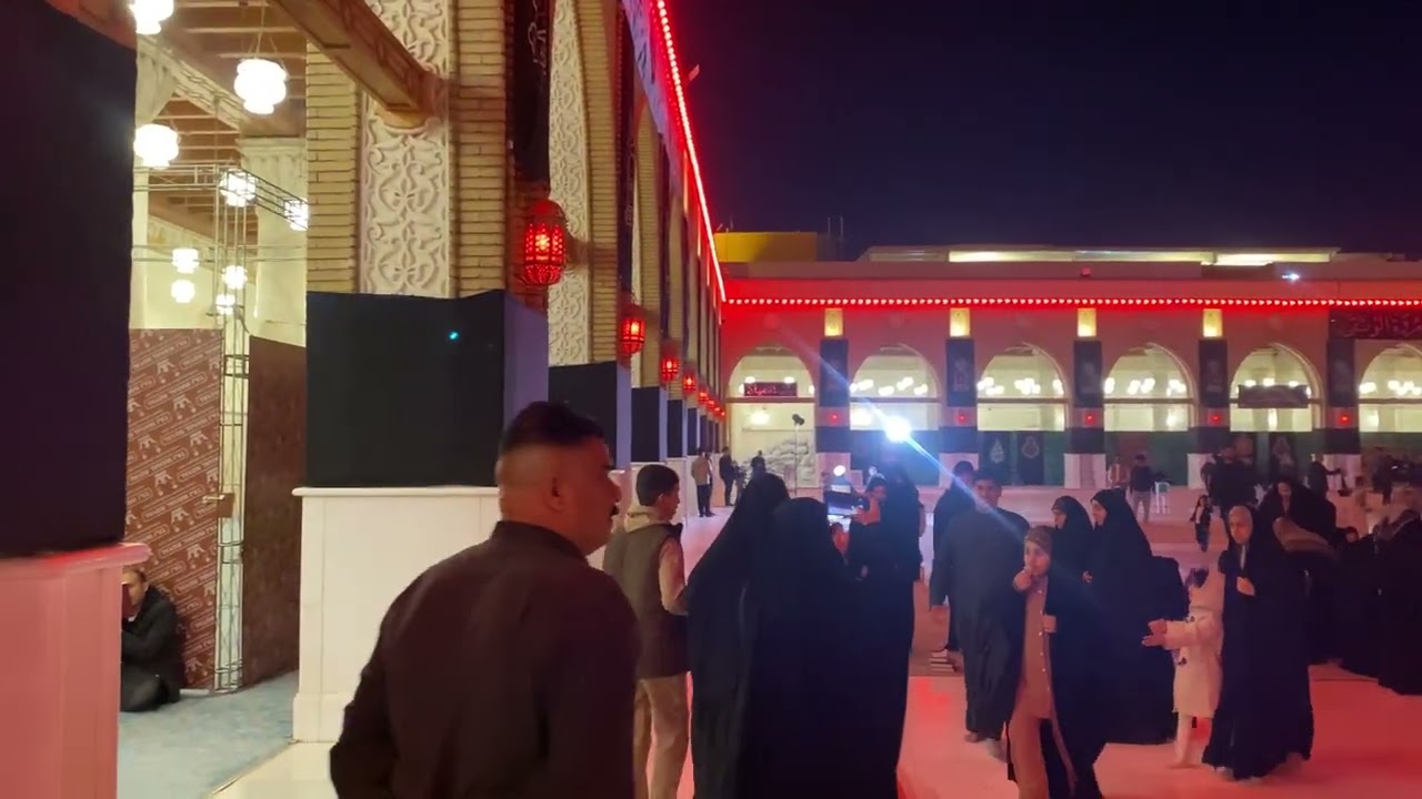 اجواء مسجد الكوفة  ليلة القدر 