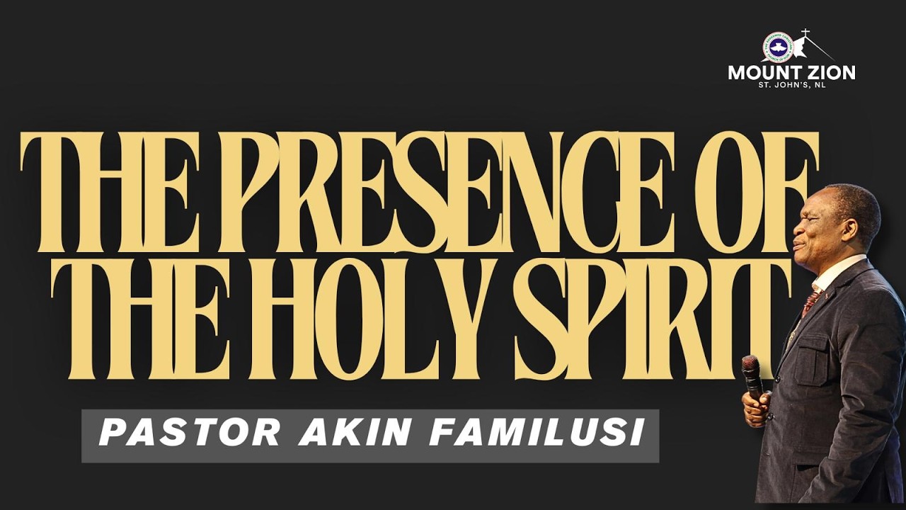 Leveraging the Presence of the Holy Spirit | Pastor Akin Familusi
