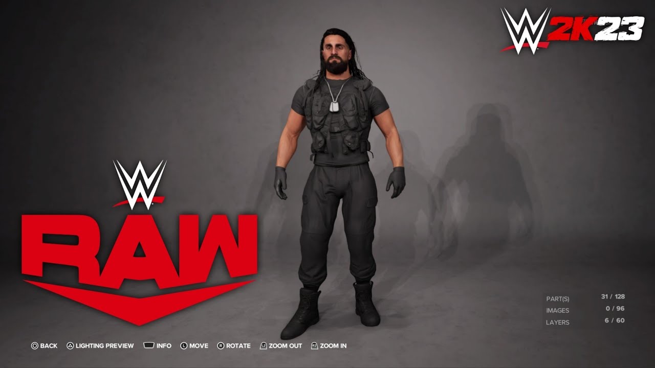 WWE 2K23: Seth Rollins - The Shield Attire