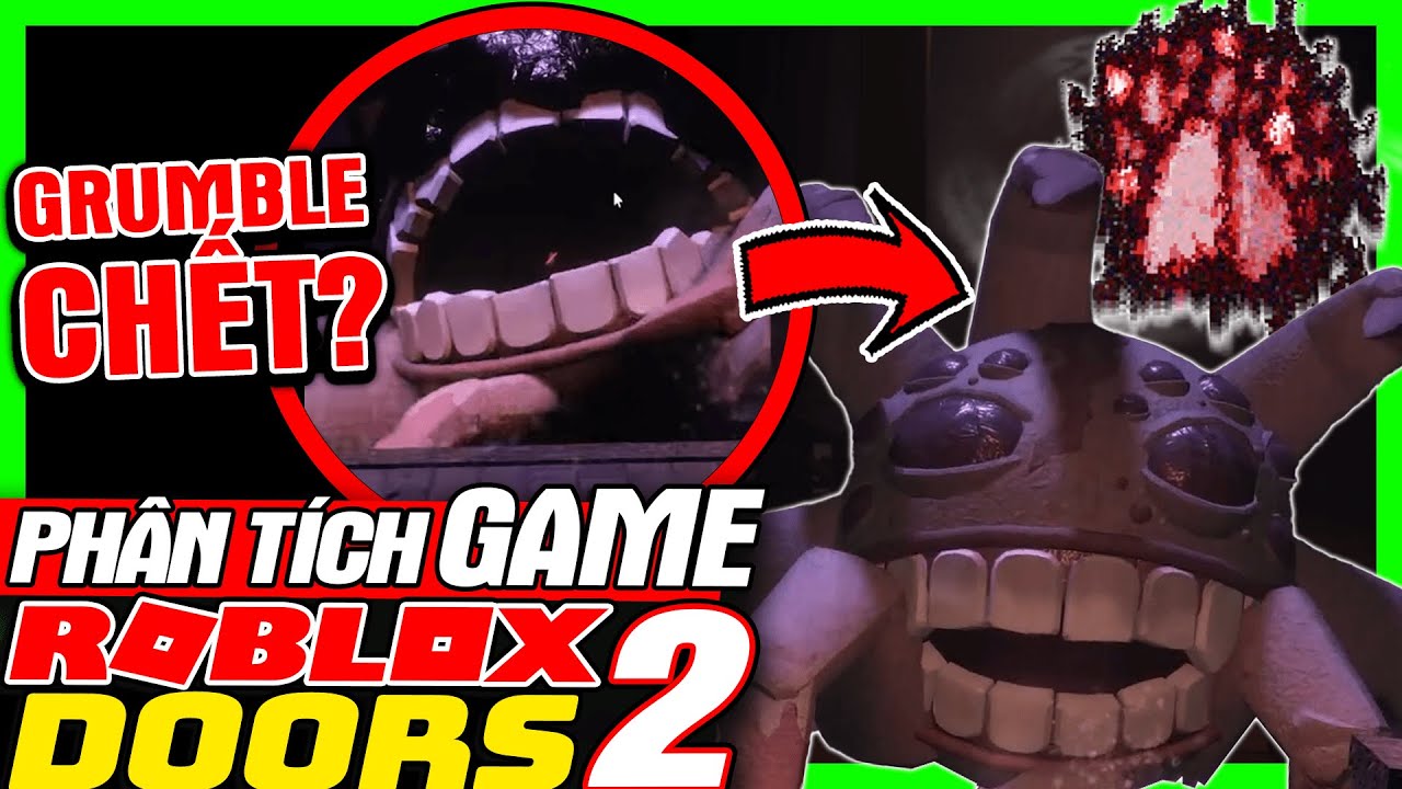 Roblox DOORS Floor 2 - Bí Ẩn 100 Cánh Cửa - Cái Kết Của Grumble | Phân Tích Game | meGAME