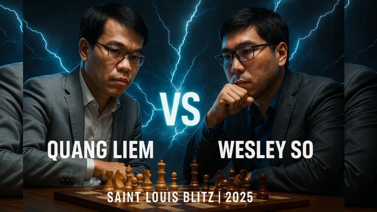 Quang Liem Le vs Wesley So | Saint Louis Blitz 2025 | Queen’s Gambit Declined Masterclass