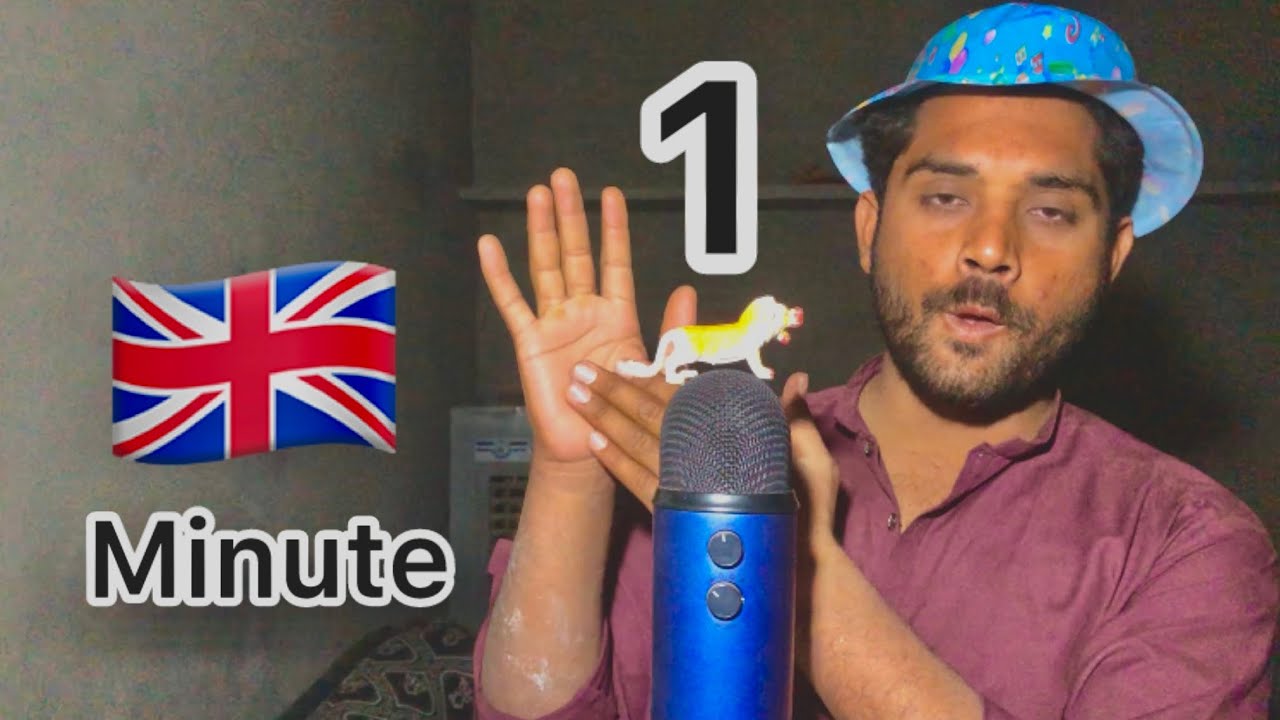 ASMR 1 minute whispers mouth 👄 sounds 
