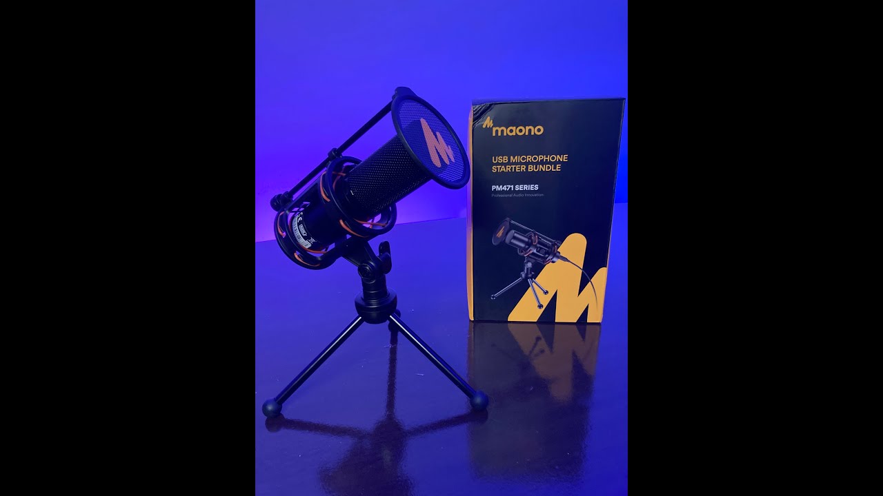 UNBOXING MAONO PM471 PLUG & PLAY | MICROFONE PARA GAMERS, STREAMERS E PODCASTERS #shorts