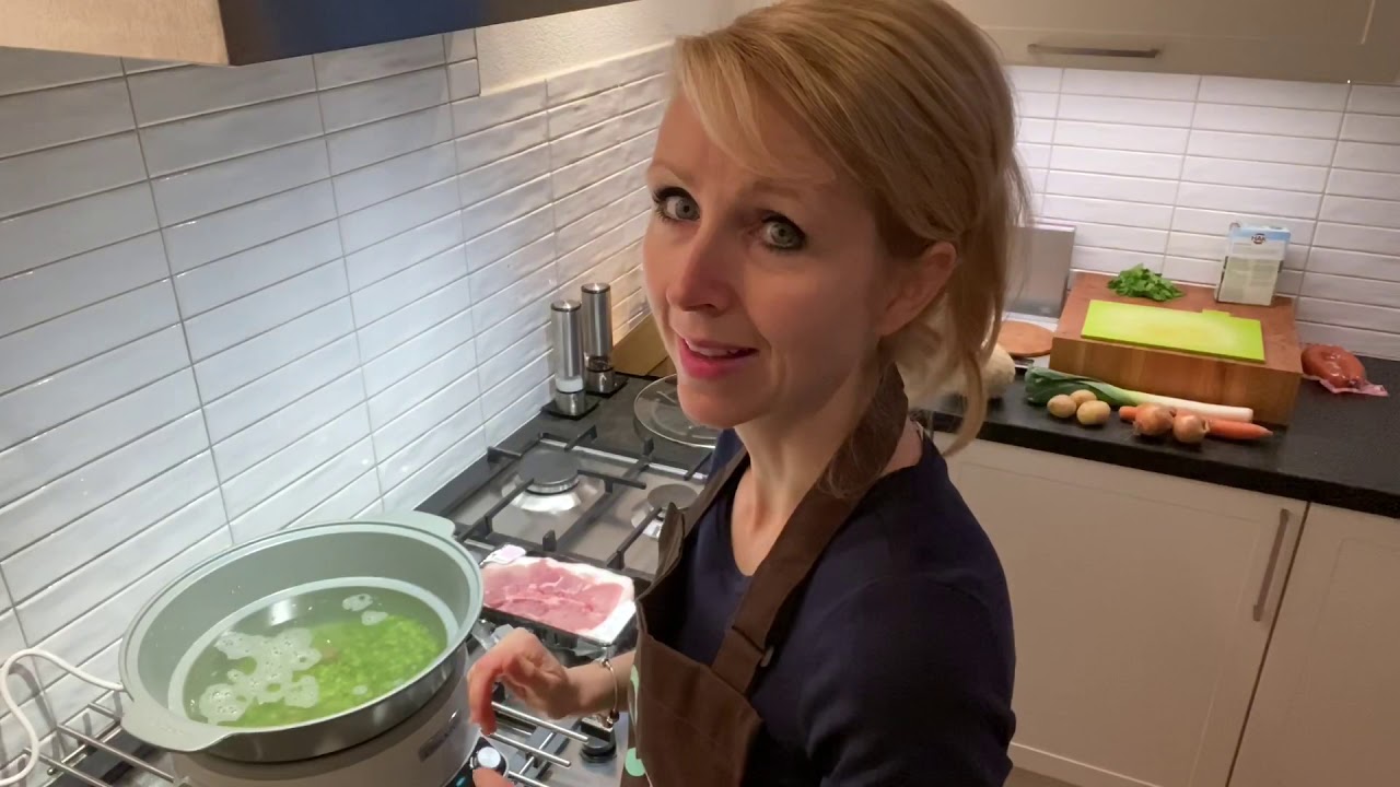 Erwtensoep uit de Crock-pot
