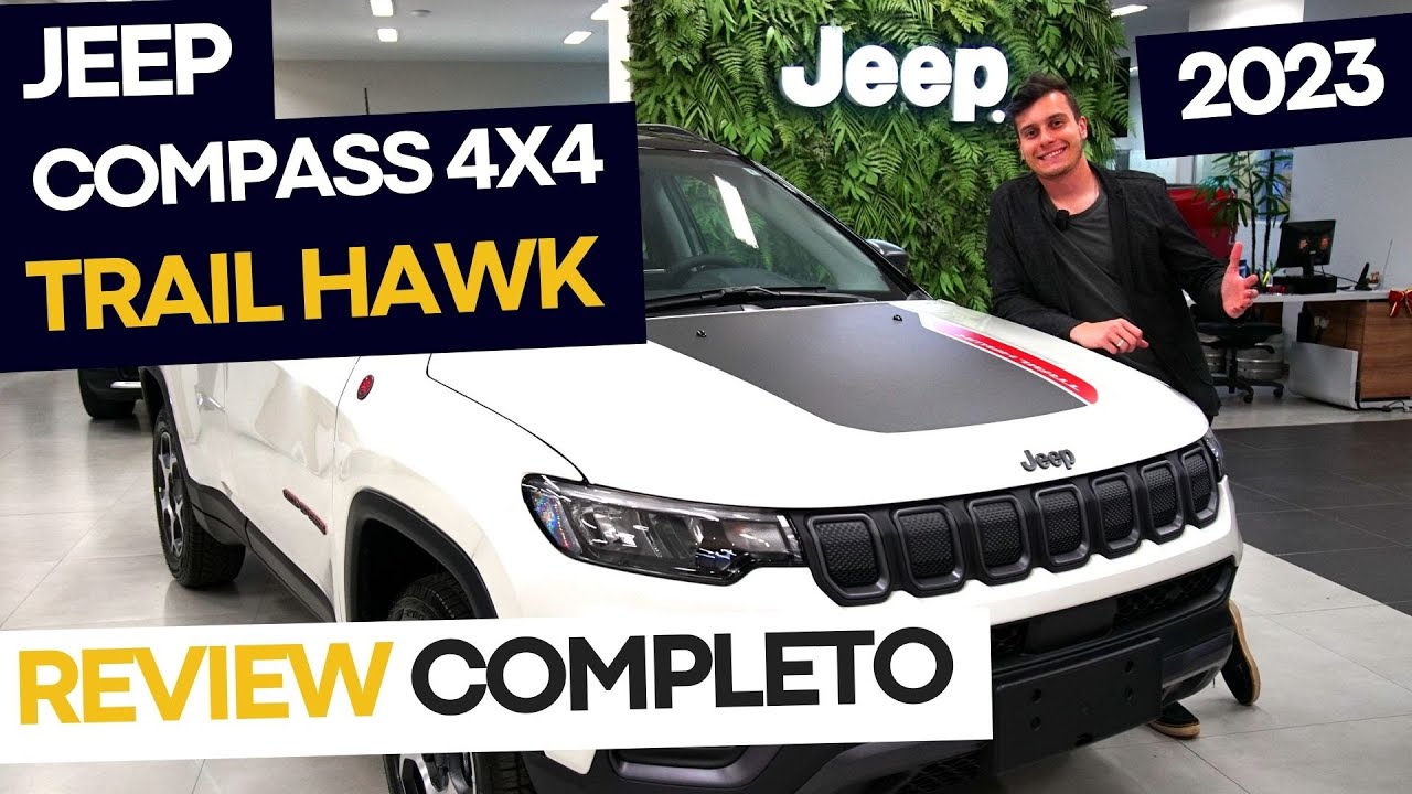 Jeep Compass 4x4 Trail Hawk 2023 - Review Completo - Avaliação Completa