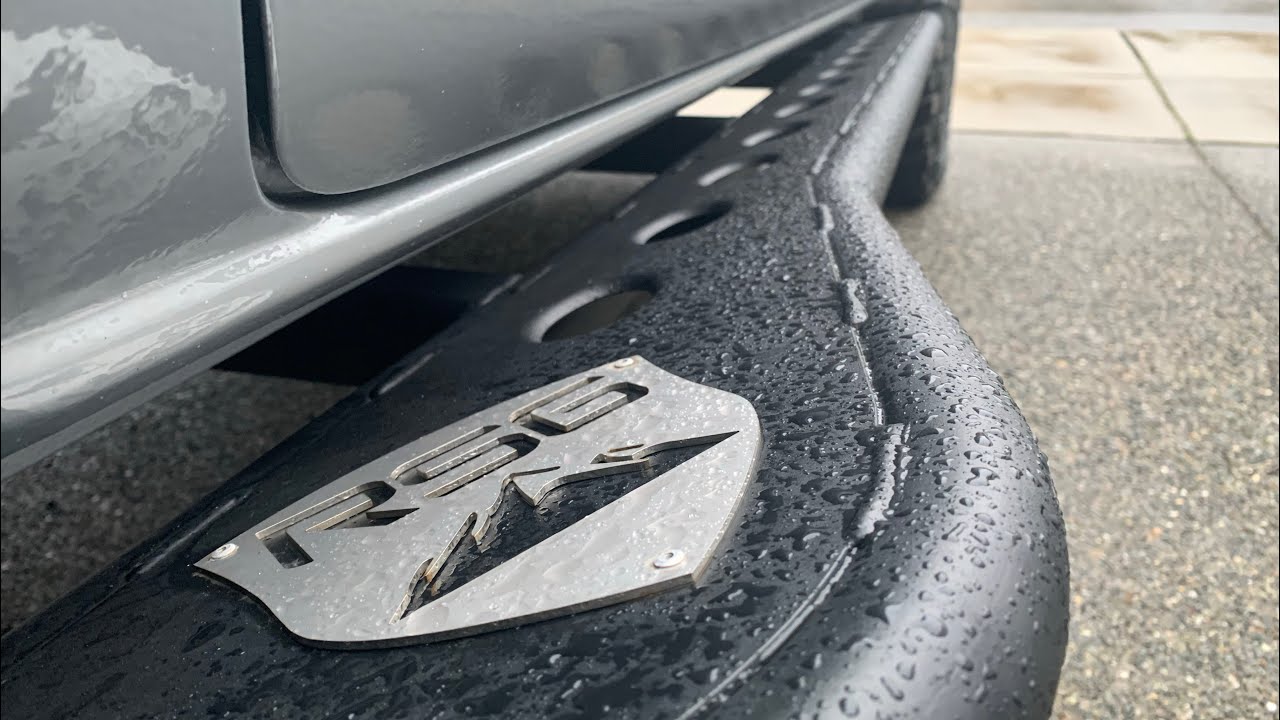 RSG Rock Sliders! ANGLED vs FLAT - Toyota 4Runner and Tacoma TRD Pros...