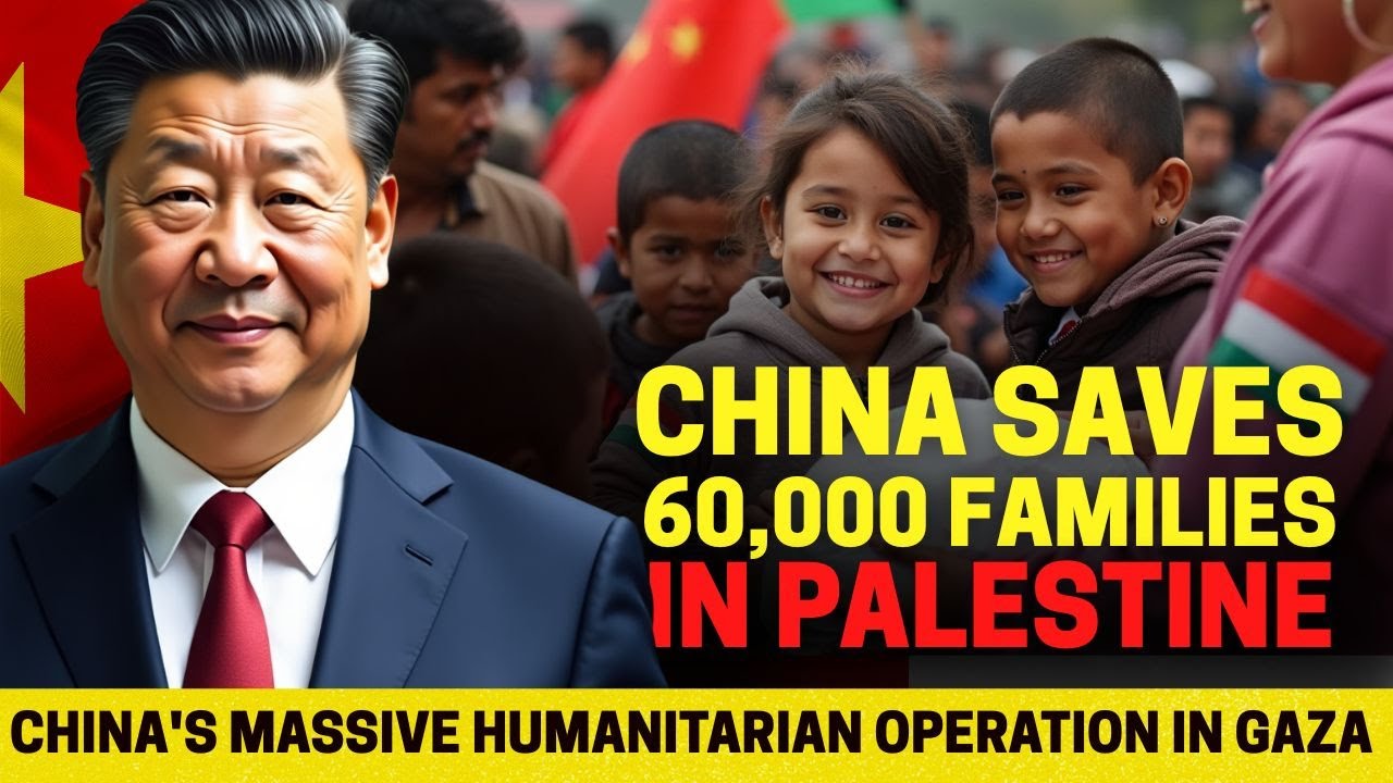 The SHOCKING Truth Behind China's Gaza Aid | 60,000 Families Saved
