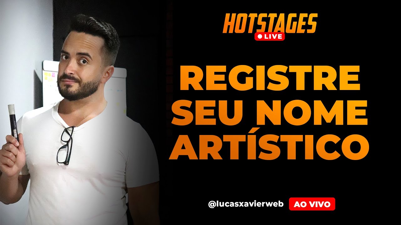 Como REGISTRAR seu NOME ARTÍSTICO no INPI 🔥 Masterclass com Lucas Xavier