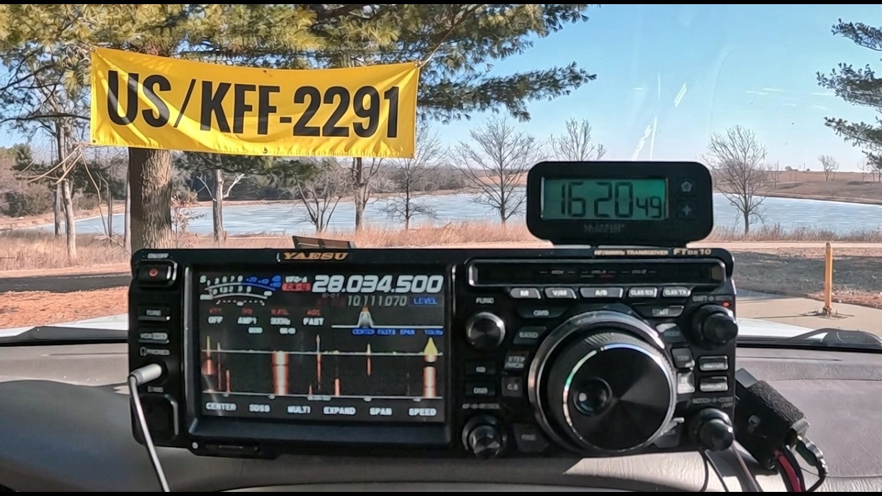 FTdx10 on Two Bands: WB0RLJ @ US-2291 on 2026-02-08 (UTC) - Green Valley State Park