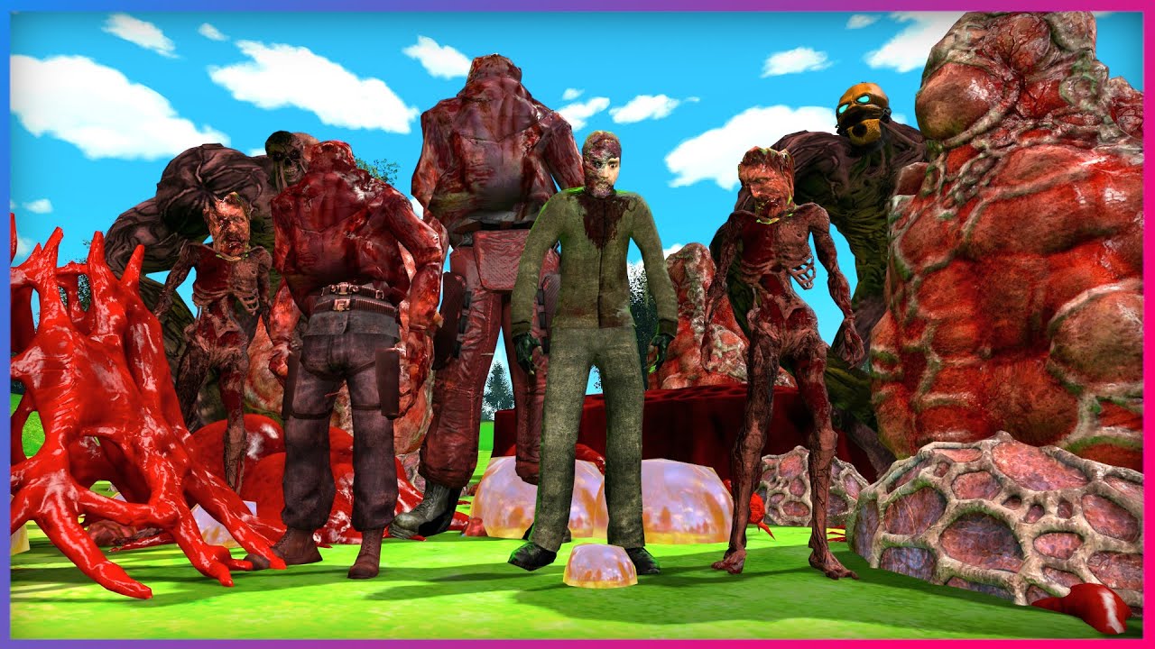 Инфекция, которую невозможно остановить... (NPC из «Дикой ярости») | Garry's Mod