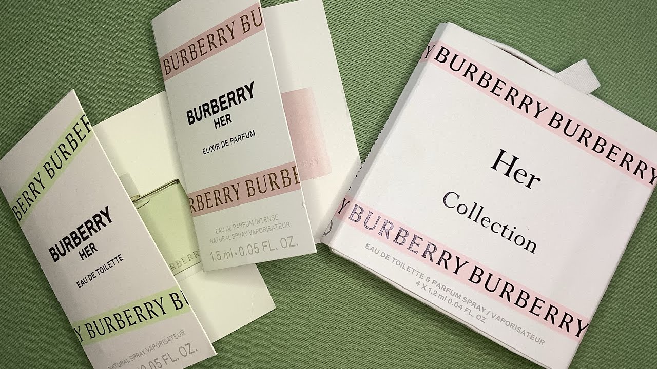 Testing the Burberry Her Collection! Her, Intense, Blossom, London Dream, eau de Toilette & Elixir