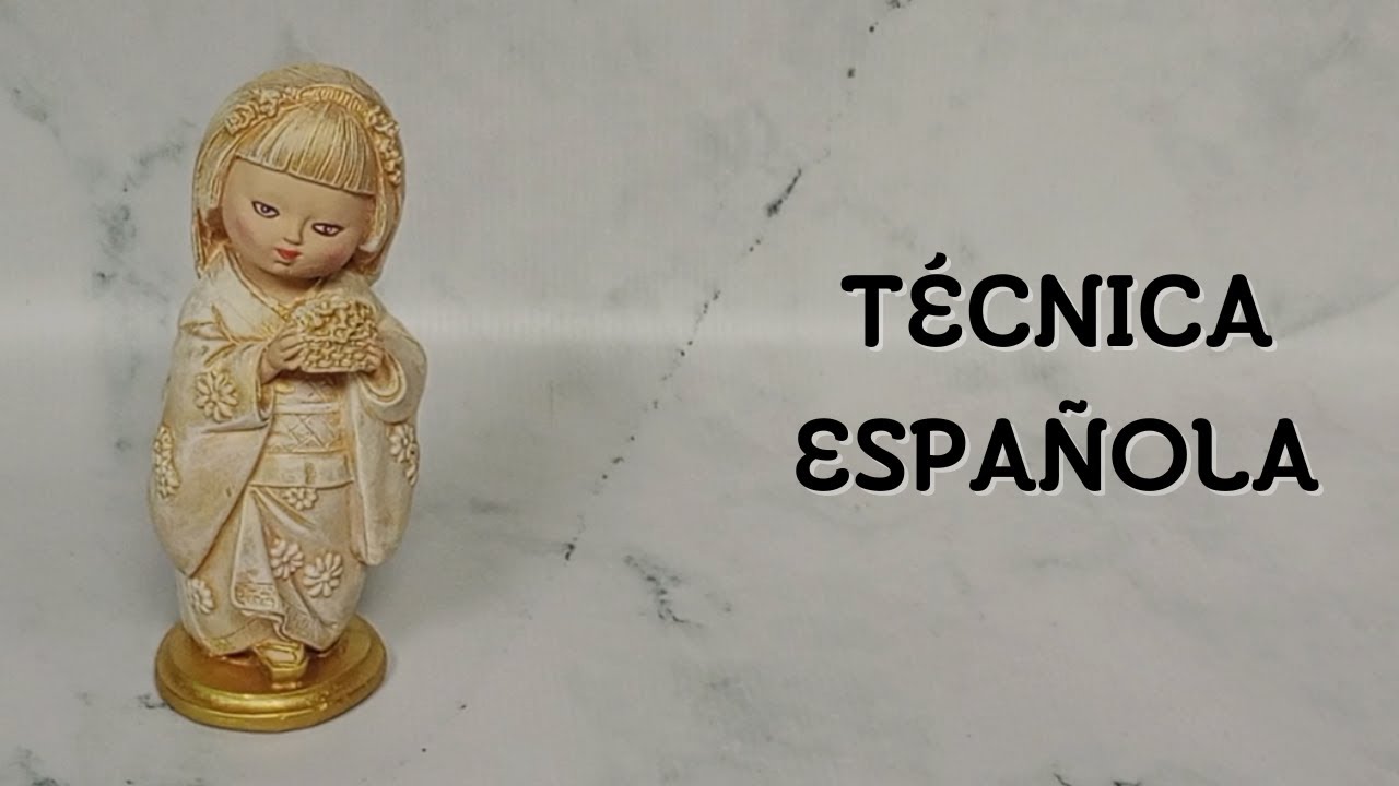 Técnica Española para Pintar Figuras de Cerámica