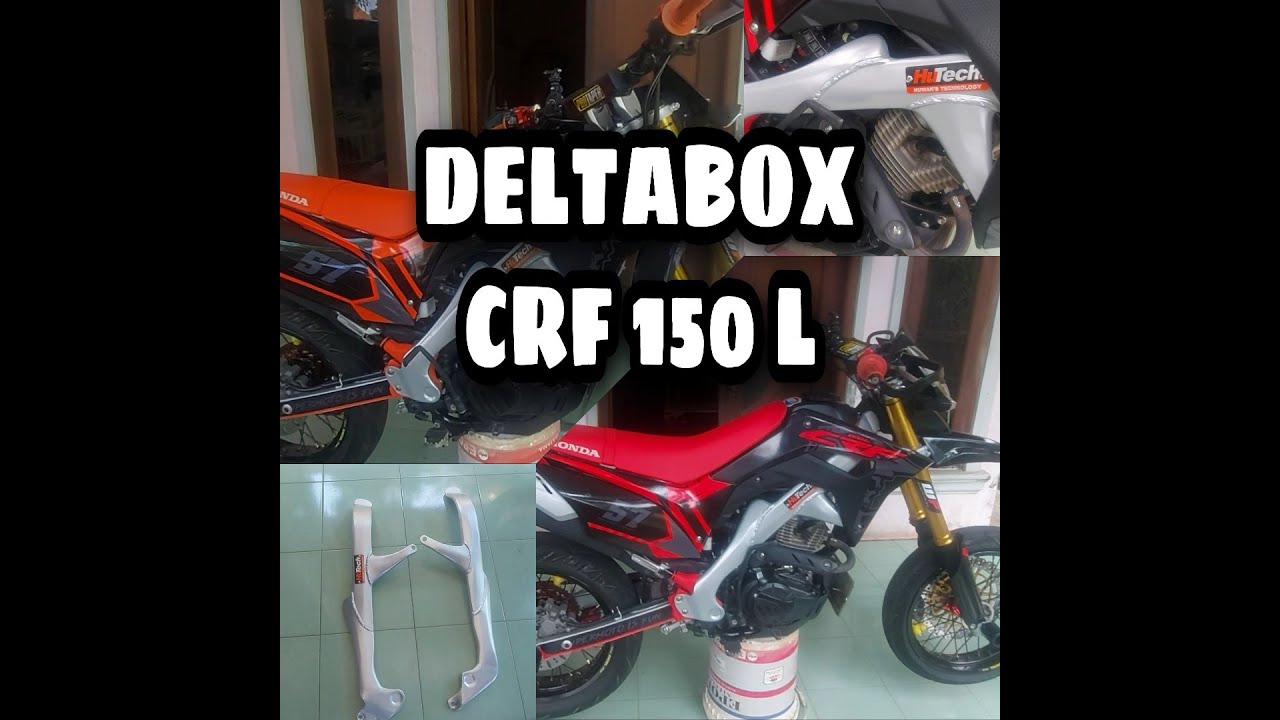 CARA PASANG DELTABOX *hutec* ke honda CRF 150L
