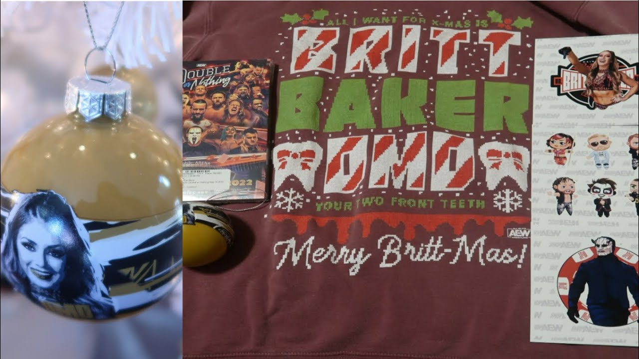 Pro Wrestling Tees Unboxing 12/16/22 - Holiday Sweater & Ornament