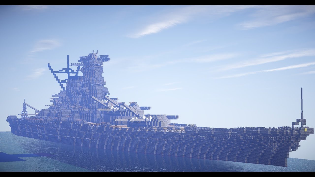 【Minecraft軍事部】戦艦大和【battlship YAMATO】