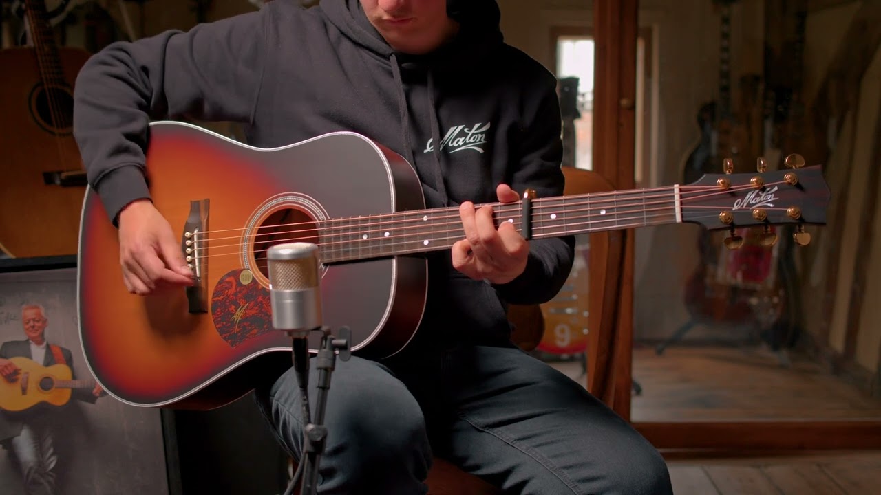 Maton Troubadour Dreadnought Tobacco Sunburst | LTTDTT