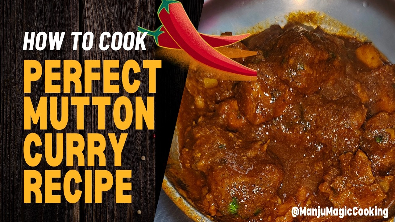 Mutton Masala Recipe | Street Style Mutton Curry at Home | Easy & Tasty Mutton Curry #muttoncurry