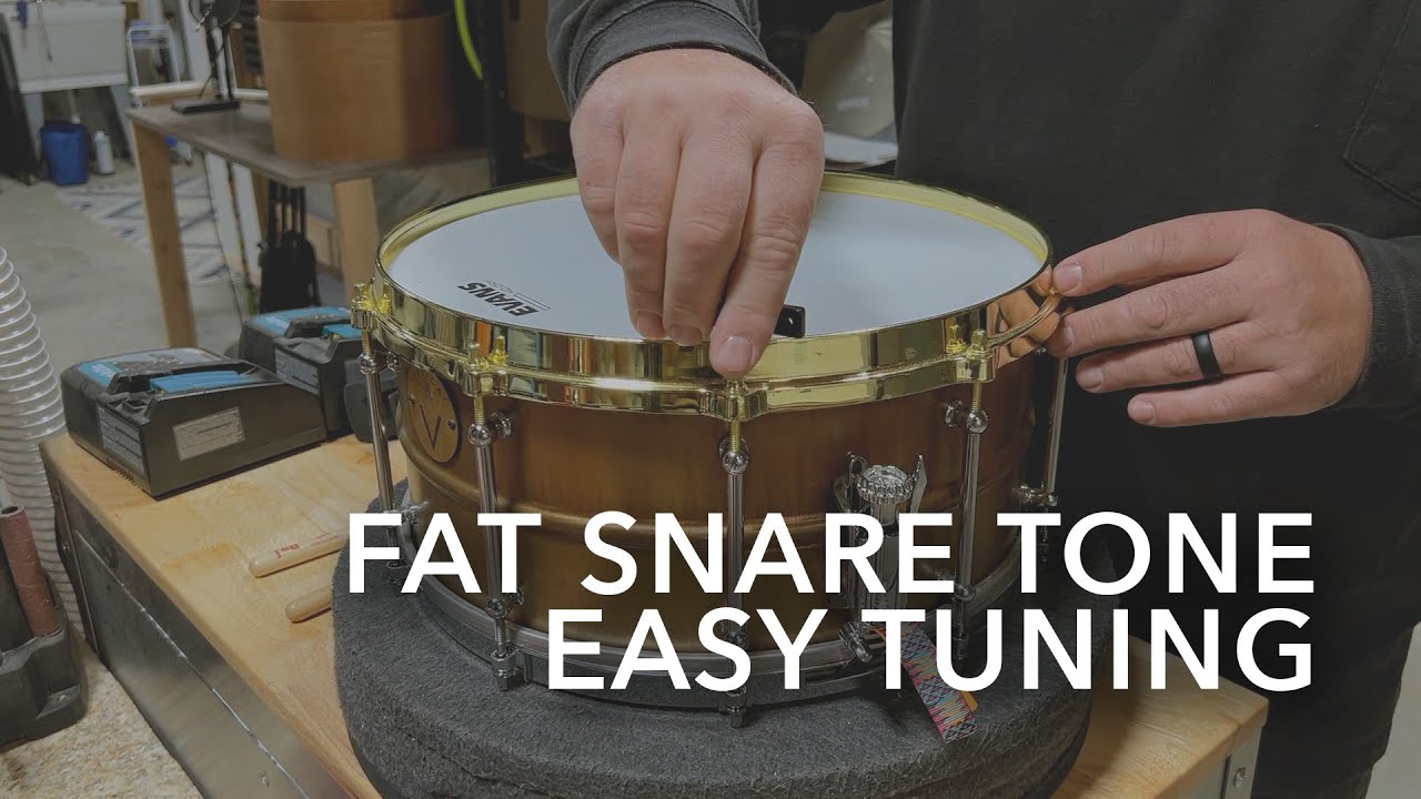 Fat Snare Tone - Easy Tuning Tutorial