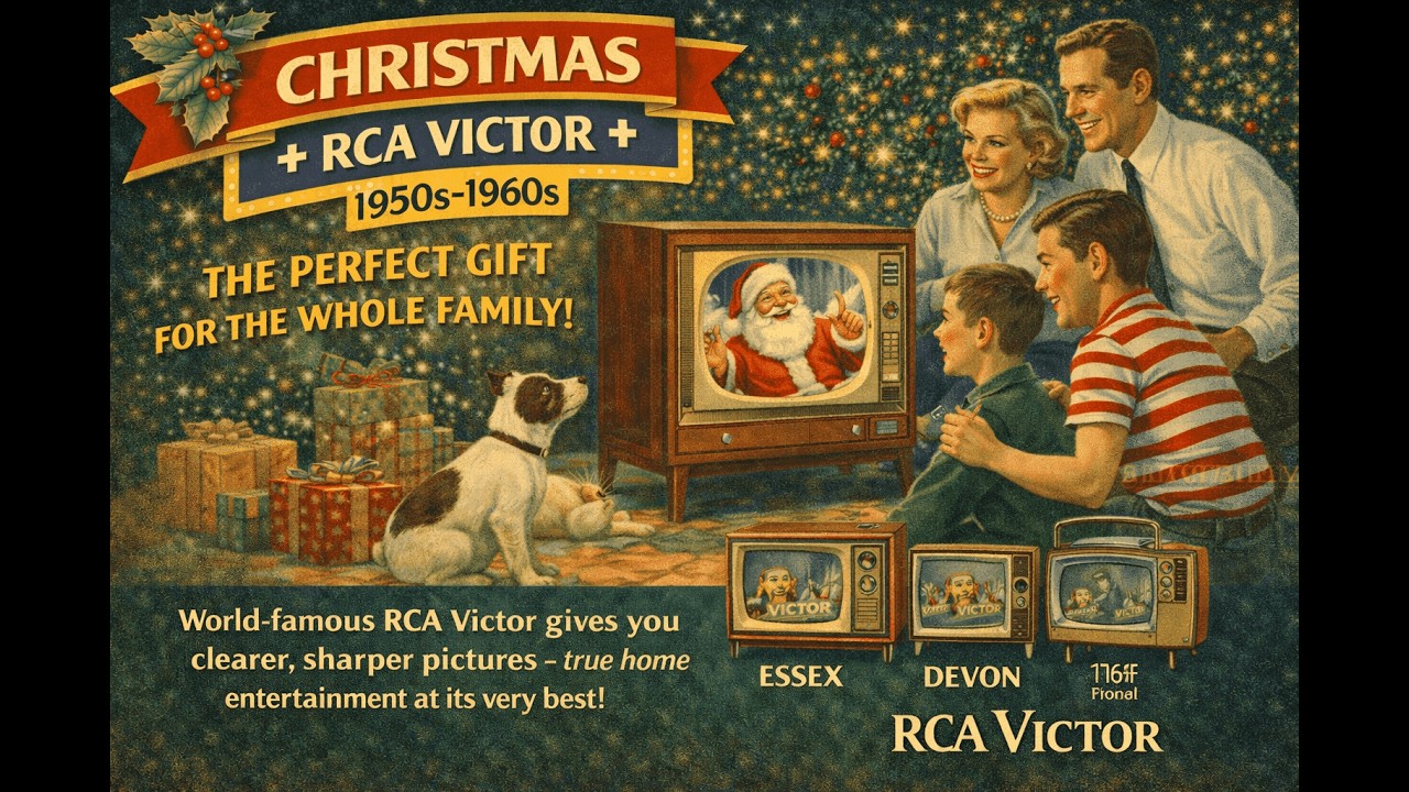 RCA Victor TV Adverts | Vintage Electronics & Music Commercials 1960