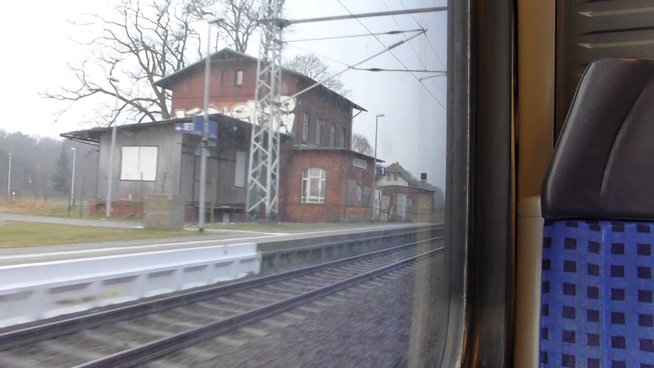 BR429 Mitfahrt auf der RE9 von Stralsund Hbf bis Velgast [1080p-HD]