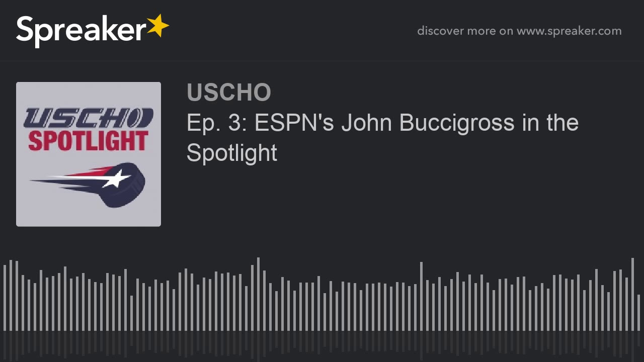 Ep. 3: ESPN's John Buccigross in the Spotlight
